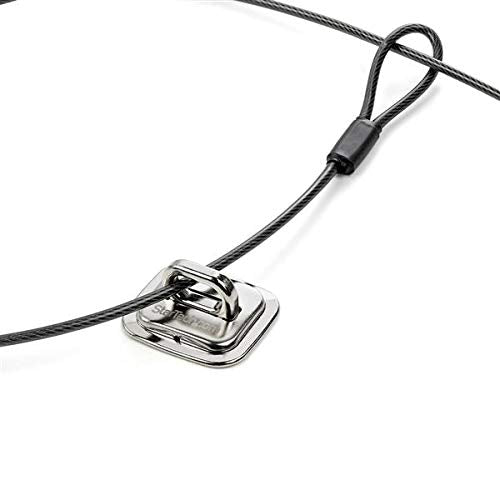 StarTech Laptop Cable Lock, Screw-On Lock Anchor, TAA (LTANCHOR)