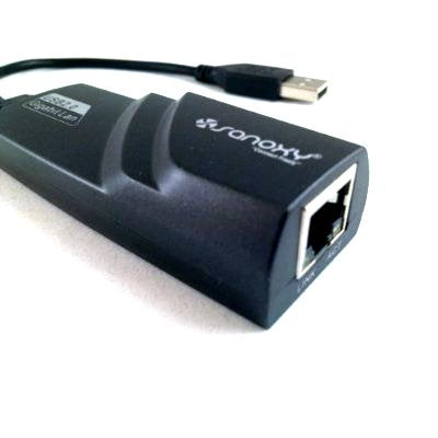 SANOXY® New USB to Gigabit EN NIC Network Adapter USB Ethernet LAN 10/100/ 1000Mbp for Windows 7 Linux and MAC OS X (USB 2.0)