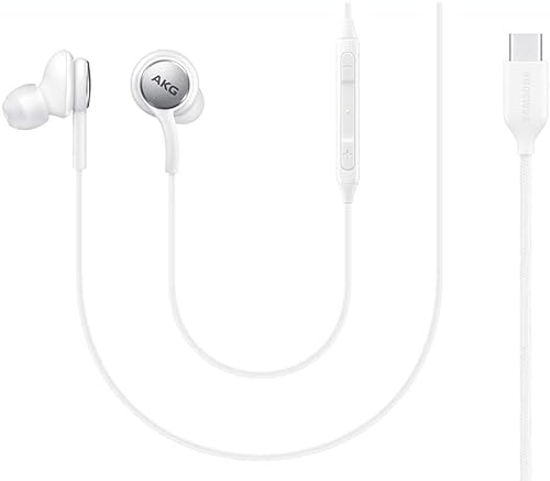 UrbanX 2021 Stereo Headphones for Samsung Galaxy S21 Ultra 5G, Galaxy S20 FE, Galaxy S10, S9 Plus, S10e, Note 10, Note 10+ with Microphone - 2 Pack…