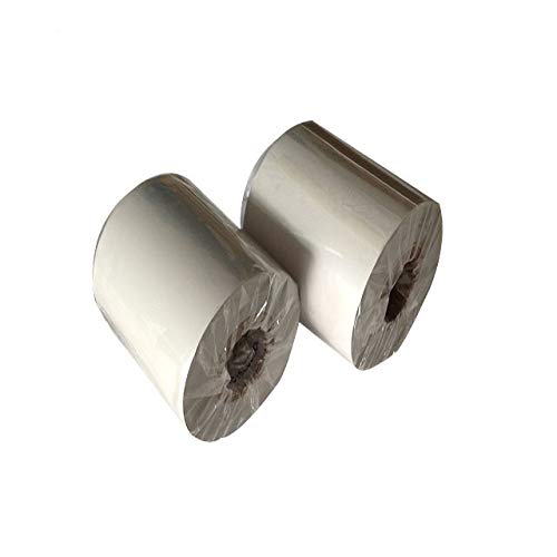CYTTR Thermal Transfer Ribbon - White Premium Resin Printer Ribbon - 1 Roll (4.33" x 984') 110mm*300m 1"Core Ink Out for Zebra Sato Datamax Tsc Tec