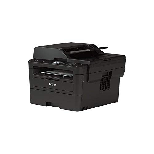Brother MFC L2750DW Monochrome Laser Printer All-in-One with Wireless, Auto 2 Sided Printing, Print Scan Copy, 2400 x 600 dpi, 36ppm, 250 Sheet, 30