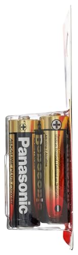 Panasonic 354370 AA Alkaline Plus Power Batteries - Pack of 8