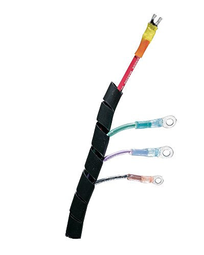 Gardner Bender FSP-BLACKTC, Black Spiral Wrap 3 ½ ft, 2 Piece