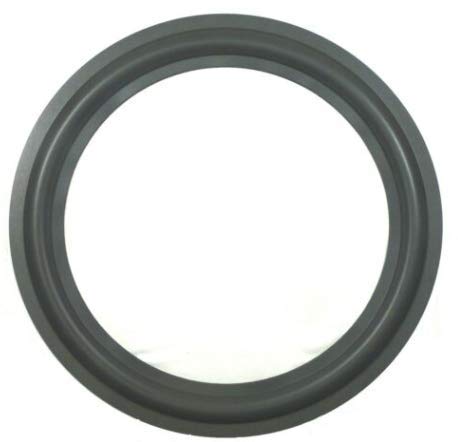 (2) Two 18" Foam Speaker Surrounds w/Speaker Repair Refoam Instruction & Glue