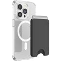 PopSockets Phone Wallet for MagSafe, Phone Card Holder without Grip - Black