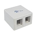 Cable Leader RJ45 Surface Mount Box (2-port)