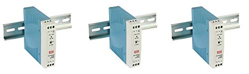 MEAN WELL MDR-20-5 AC to DC DIN-Rail Power Supply 5V 3 Amp 15W (3)