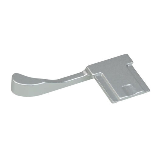Foto&Tech Metal Hot Shoe Thumb Up Rest Hand Grip for Fujifilm Fuji X100V X100VI, Fuji X100V Accessories, Hotshoe Grip, x100vi Thumb Grip (Silver)