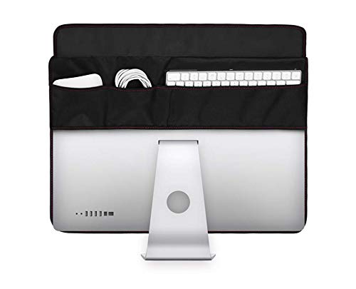 WESAPPINC Monitor Dust Cover, Non-Woven Antistatic PC Computer Monitor Case Screen Display Protector LED/LCD/HD Panel Compatible with iMac for 21''