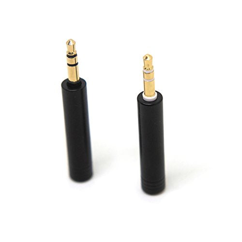 FAAEAL Conductor Earphone Impedance Plug 80 220 ohm Noise Cancelling Adapter 3.5mm Jack Professional Reduce Noise Filter Plug (220 Ohm and 80 Ohm)