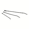 WirthCo 80104 Cable Tie (Battery Doctor Black 4", 100 Piece (Bag 18 lbs)