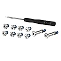 Odyson - Bottom Case Screws + Screwdriver Kit (Pentalobe) Replacement for Apple MacBook Air 13" A1369, A1466 (2010-2017)