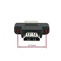 cablecc HDMI Female to HDMI 1.4 Female Extension Extender Coupler Adapter with Panel Mount Holes
