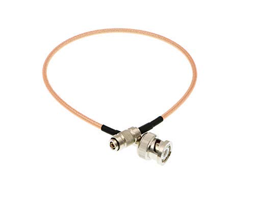 Uonecn DIN 1.0/2.3 Mini BNC to HD SDI BNC RG179 75ohm RF Coaxial Cable Video Cable for Blackmagic HyperDeck Shuttle