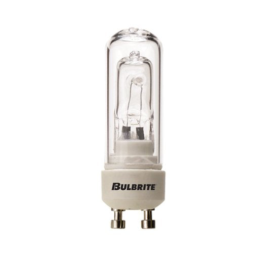 Bulbrite Q50CL/GU10 120-Volt Halogen DJD Type Tubular Bulb, GU10 Base, 50-Watt