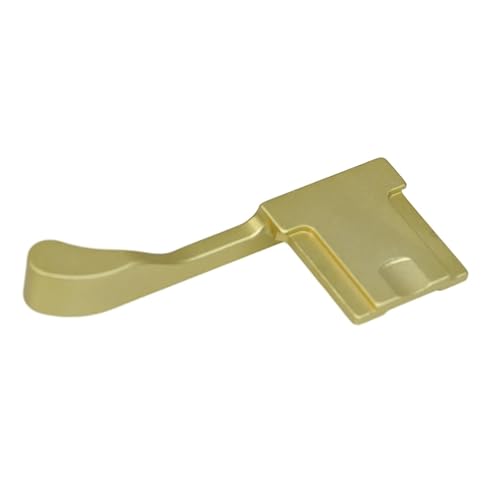 Foto&Tech Metal Hot Shoe Thumb Up Rest Hand Grip for Fujifilm Fuji X100V X100VI, X100V Thumb Grip, Fuji X100V Accessories, Fuji X100V Grip (Gold)