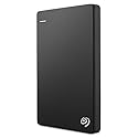 Seagate Backup Plus Slim 2TB External Hard Drive Portable HDD - Black USB 3.0 for PC Laptop and Mac, 2 Months Adobe CC Photography (STDR2000100)