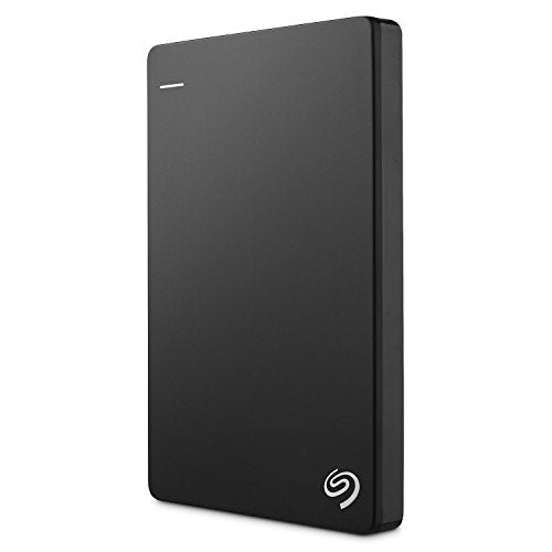 Seagate Backup Plus Slim 2TB External Hard Drive Portable HDD - Black USB 3.0 for PC Laptop and Mac, 2 Months Adobe CC Photography (STDR2000100)