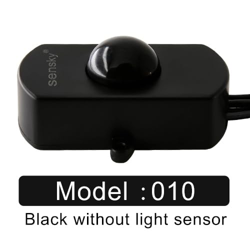 SENSKY BS010H DC 12V to 30V 3A Mini Pir Motion Sensor Switch,Occupancy Sensor Switch for Kitchen Cabinet, Pantry, Closet led Lighting (Delay Time