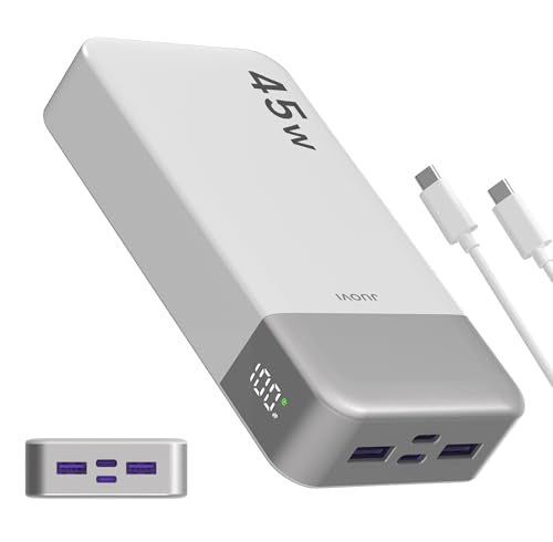 JUOVI Portable Charger 45W 20000mAh Fasting Charging Power Bank