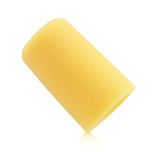 LEFXMOPHY SM7B Windscreen for Shure SM7B SM7dB Vocal Microphone RK345 Replacement Pop filter, Noise-cancellation Windsock Cover Yellow Foam Cover