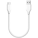 Josi Minea x3 Pcs USB 3.1 Type C (USB-C) Sync & Charging [ 10 inches / 25 cm ] Cable Compatible with Samsung Galaxy S9 & S9 Plus, S8, Google…