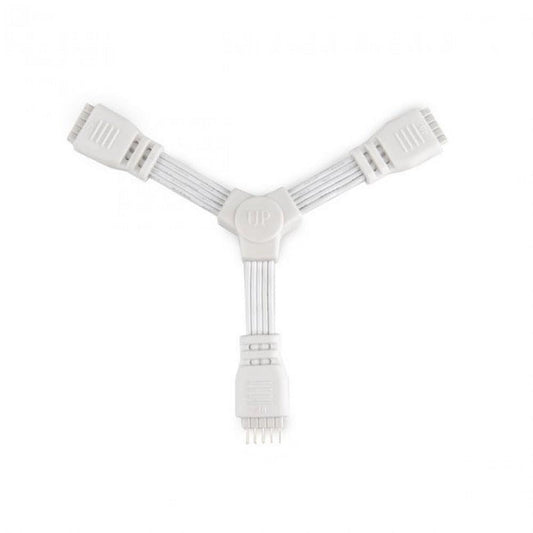 WAC Lighting LED-TC-Y-WT Invisiled Y-Connector for Invisiled 24V Tape Light in WhiteWhite