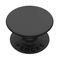 PopSockets Adhesive Phone Grip, Holder, Phone Stand, Black - Black