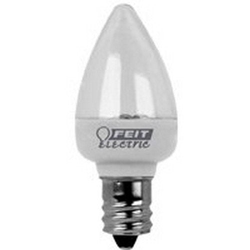 LED E12 C7 WH 1W 2PK