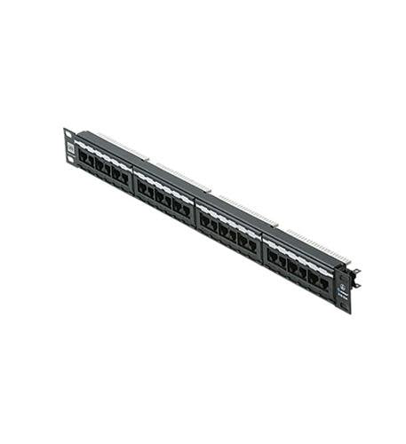Steren 310-334 Cat 6 24-Port Loaded Patch Panel