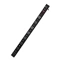 28-21271 - Eight Outlet Metal Power Strip with 6ft Cord - Black