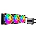 COUGAR Poseidon Ultra ARGB 360 AIO Liquid Cooler - PWM Fans with Optimum Airflow - High-Performance Pump - ARGB Sync - AMD AM5/AM4 and Intel LGA1851
