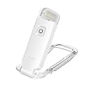 HONWELL Rechargeable Clip On LED Book Light, 3 Brightness Levels Dimmable Bookmark Light for Eye-Protection, Portable Reading Lamp for Bookworms