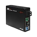 CTCUnion FMC-10-100-SC20A Fast Ethernet WDM Single Strand Fiber Media Converter, 20Km A Type