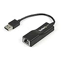 StarTech USB2100 USB 2.0 to 10/100 Mbps Ethernet Network Adapter Dongle - USB 2.0-1 Port(s) - 1 x Network (RJ-45) - Twisted Pair