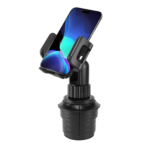 Cellet Car Phone Holder Mount, Car Cup Phone Holder Mount, Compatible with Apple iPhones, Samsung Galaxy, Motorola Moto Google Pixel Smartphones (Fits