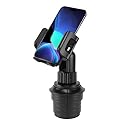 Cellet Car Phone Holder Mount, Car Cup Phone Holder Mount, Compatible with Apple iPhones, Samsung Galaxy, Motorola Moto Google Pixel Smartphones (Fits