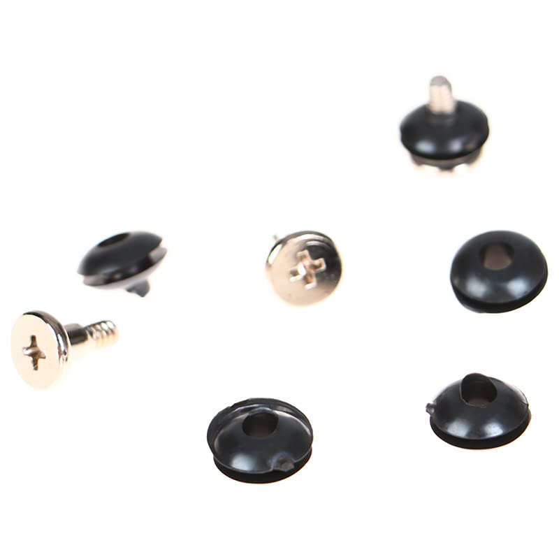 VizGiz 20 Pack 3.5 inch HDD Screws 6#-32 Shockproof Screw Rubber Ring Washer Anti-Vibration Mounted Bolts for PC Computer Chassis Case 3.5'' HDD Hard