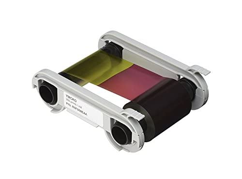 EVOLIS YMCKO Highest Quality Ribbon Cassette (R5F008AAA) 300 Print Color Ribbon Compatible in The EVOLIS PRIMACY Printer