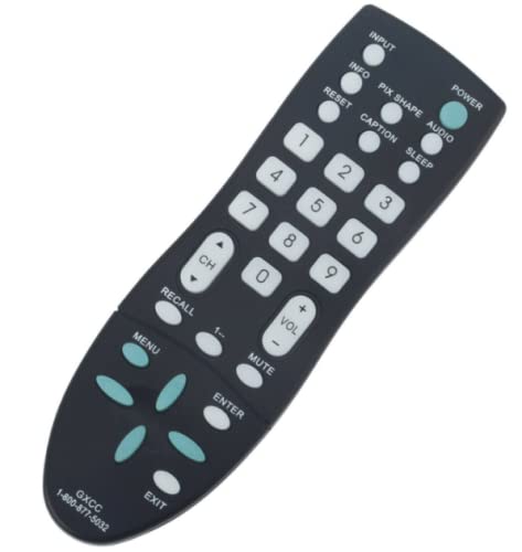 GXCC Replace Remote Control Compatible with Sanyo LCD HDTV TV DP26649 DP26640 DP42D23 DP19648 DP39E23 DP39E63 DP46812 DP39842