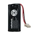 KQEC Cordless Phone Battery Rechargeable Compatible 2.4V/800mAh Ni-MH with RadioShack - Catalog No. 2302351 Long Talk time