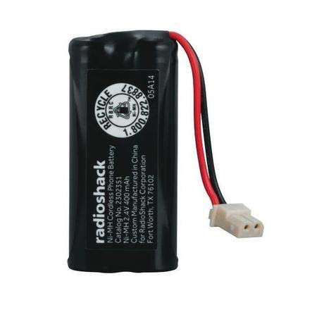 KQEC Cordless Phone Battery Rechargeable Compatible 2.4V/800mAh Ni-MH with RadioShack - Catalog No. 2302351 Long Talk time
