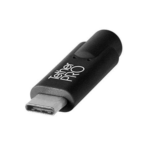 TetherPro USB-C to USB-C, 5Gbps Gen 1, 15' (4.6m), Non-Reflective Black