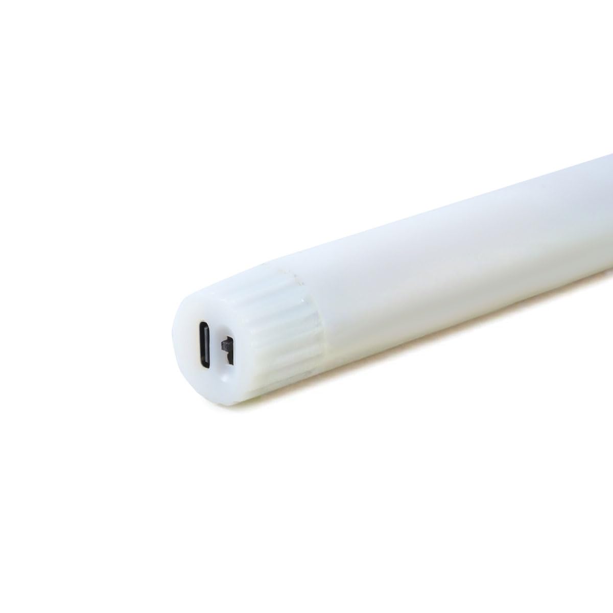 Datomarry Pack of 6 Decorative Rechargeable White Taper Candles with USB Charge Warm White Light 10 Inch,Remote Flameless Christmas LED Window