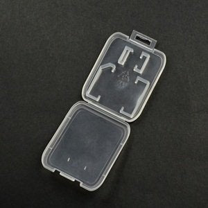 eTECH Collection 50 Pack of Clear Plastic SD/SDHC/SDXC/MicroSD/MicroSDHC/MicroSDXC Memory Card Case Holder for SanDisk/Kingston/Transcend/Samsung