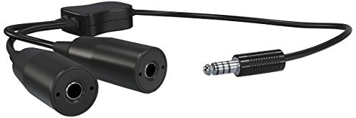 FARO - Aircraft Pilot Helicopter Adapter (Converts GA Headset to Helicopter Plug)(Compatible with U-174/U plug or the U-93A/U plug)