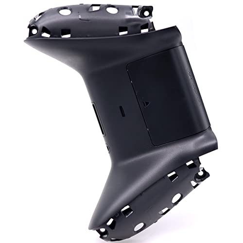 Deal4GO Back Shell Bottom Housing Shell Case Cover Replacement for Xbox one Slim Controller (Model 1708) Back Plate (Black)