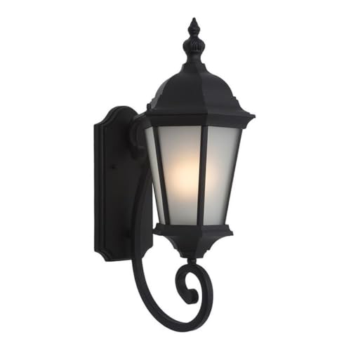 Yosemite Home Decor FL5120BL Brielle Collection Eight-Inch Fluorescent Exterior, 8, Black, 59 Piece