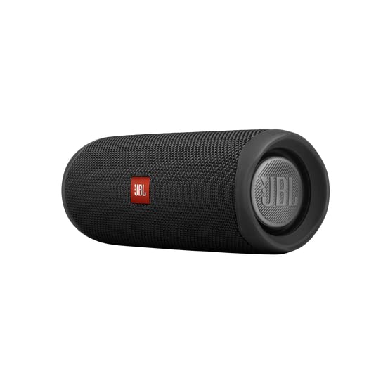 JBL FLIP 5 Portable Speaker IPX7 Waterproof Bundle with gSport Deluxe Hardshell Case (Black)