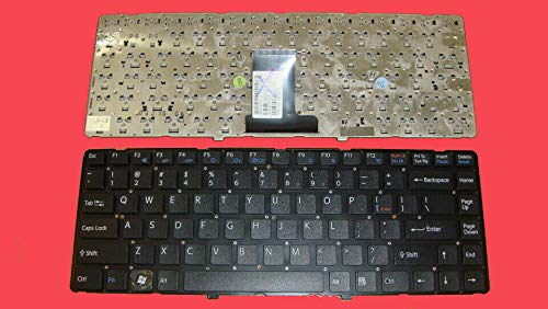 Black Laptop US English Keyboard P/N 148792021 Compatible with Sony Vaio VPCEA VPC-EA VPC-EA1/EA2/EA3 PCG-61211L PCG-61311L PCG-61313L PCG-61315L
